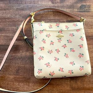 Coach floral bloom bag, gently used